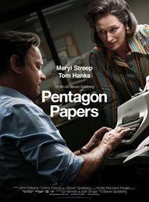 Pentagon papers / un film de Steven Spielberg | Spielberg, Steven (1946-....). Metteur en scène ou réalisateur
